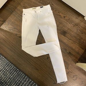 AG Jeans - The Legging Ankle White